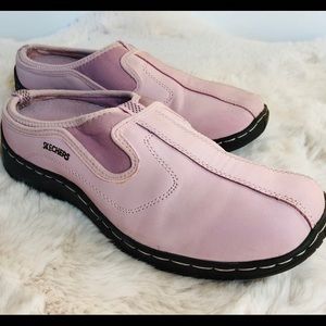 Skechers Womens Light Pink Mule/Clogs
